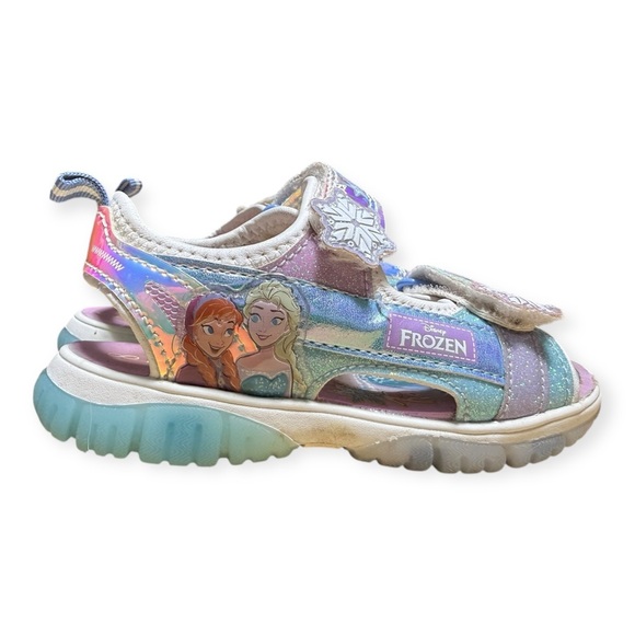 Disney Toddler Girls Frozen Light-up Sandals - Picture 3 of 7